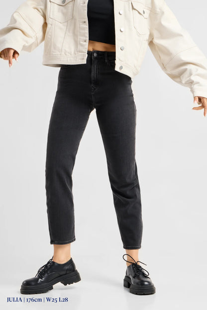 Dawn Denim - STARDUST O-Shape Soft Denim - Classic Black/Black