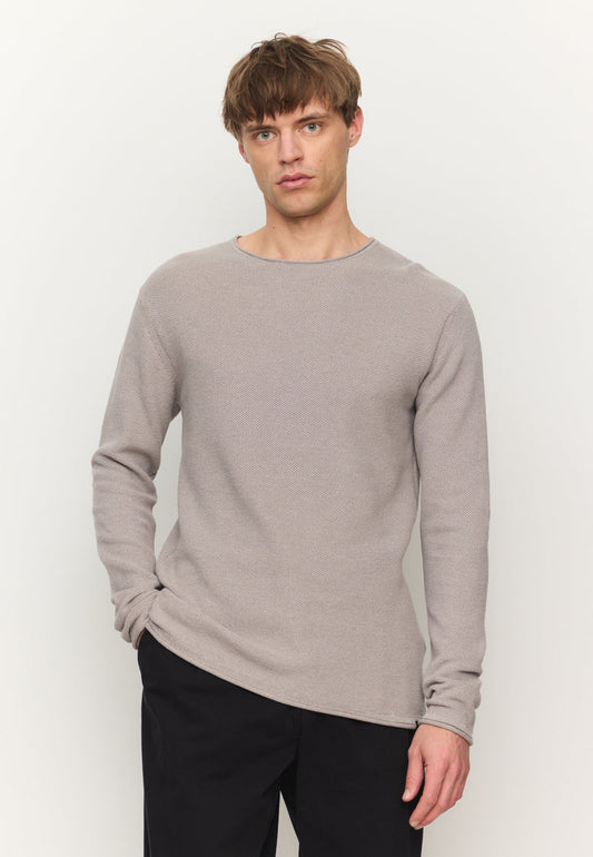 recolution - Pullover EUKALYPTUS greige - WERTE FREUNDE