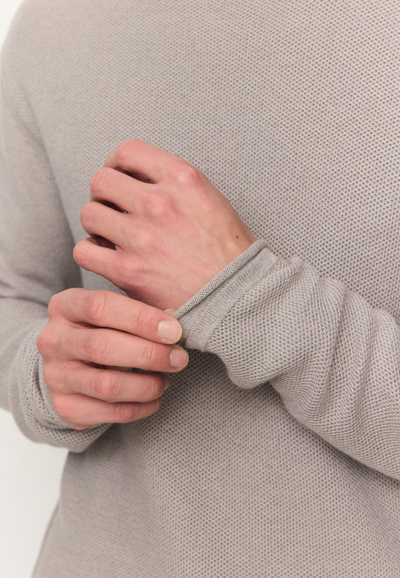 recolution - Pullover EUKALYPTUS greige - WERTE FREUNDE