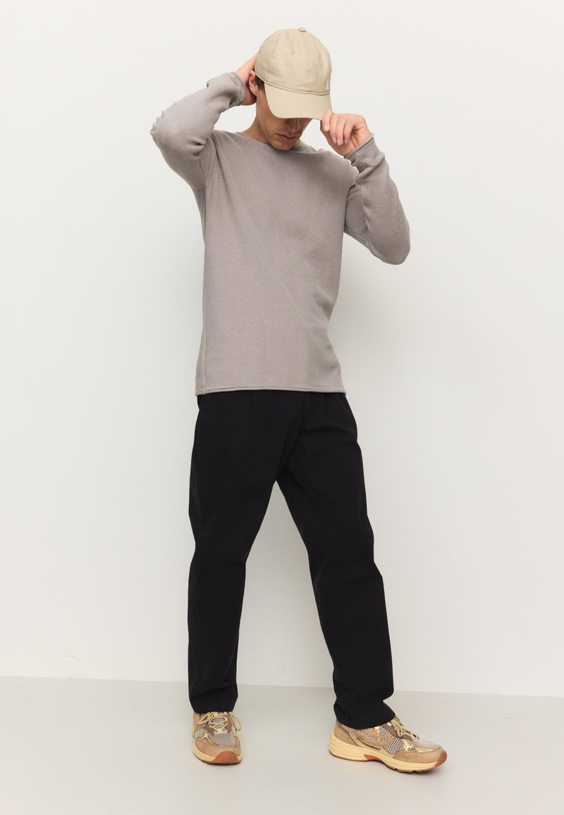 recolution - Pullover EUKALYPTUS greige - WERTE FREUNDE