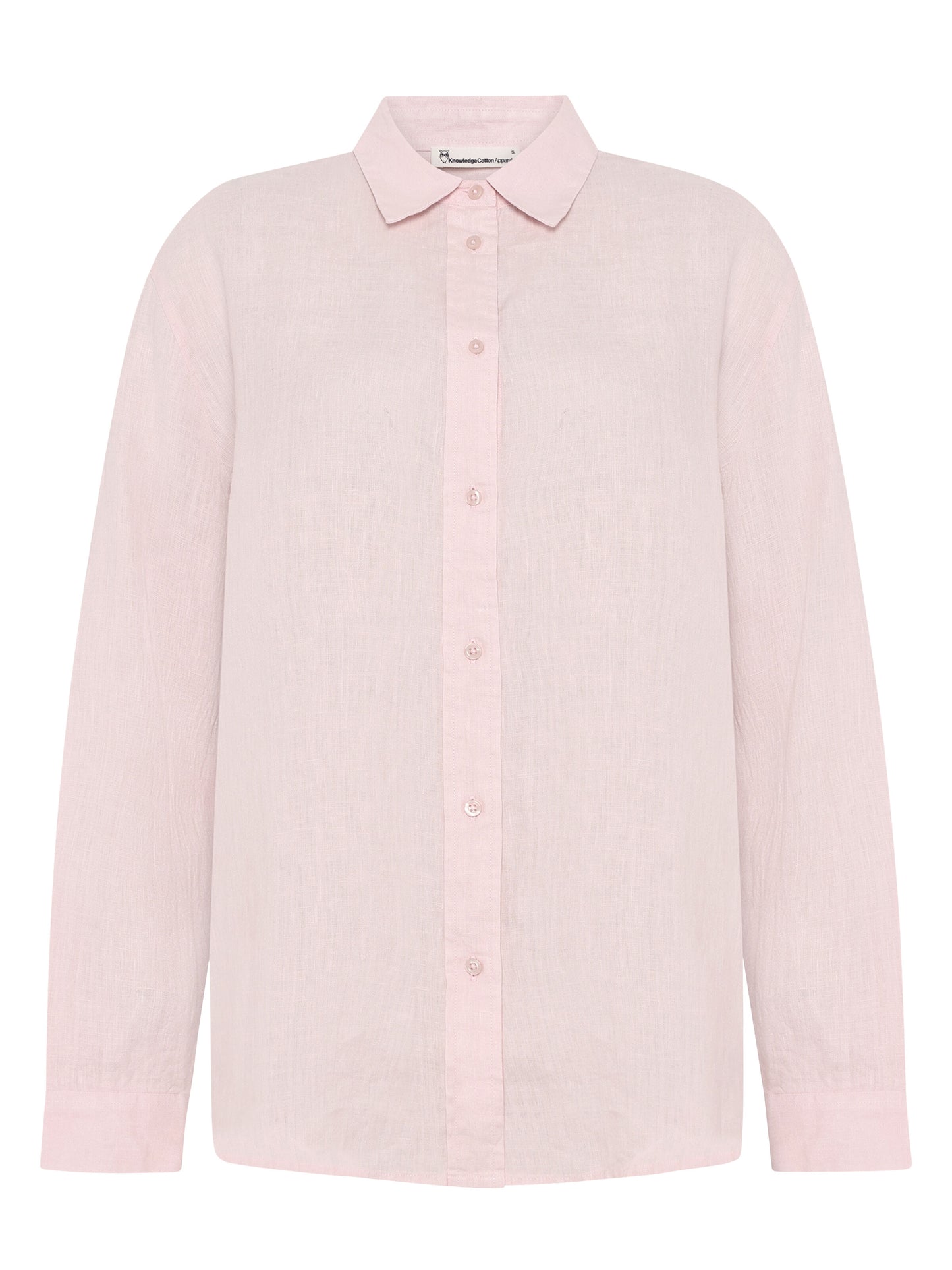 KCA - Loose linen shirt Pale Lilac - WERTE FREUNDE