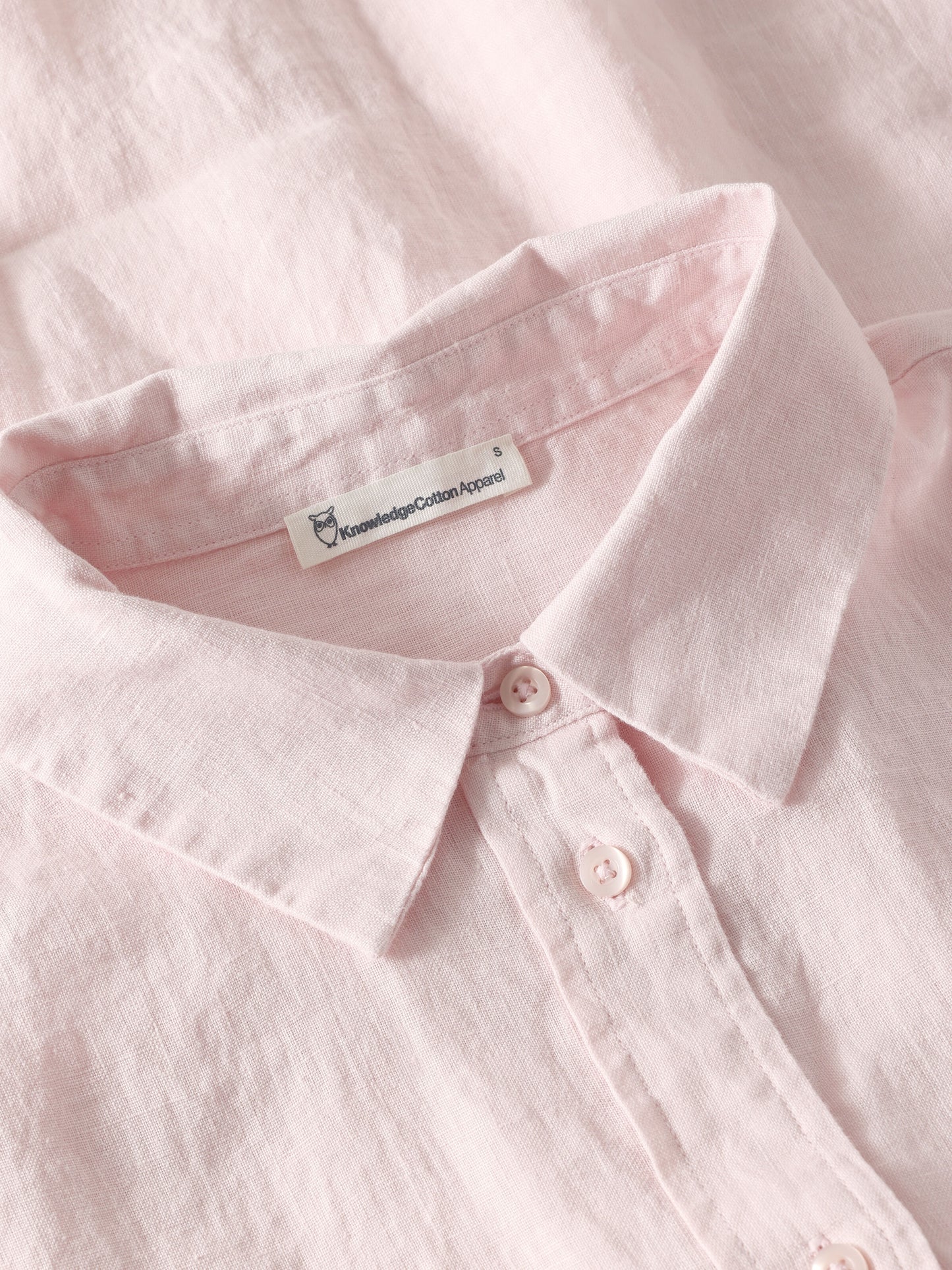 KCA - Loose linen shirt Pale Lilac - WERTE FREUNDE