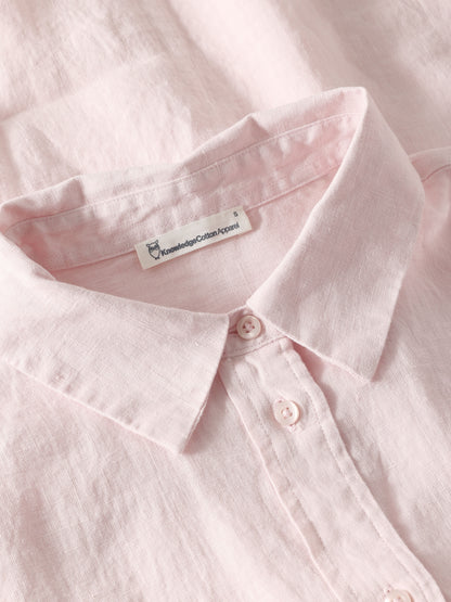 KCA - Loose linen shirt Pale Lilac - WERTE FREUNDE
