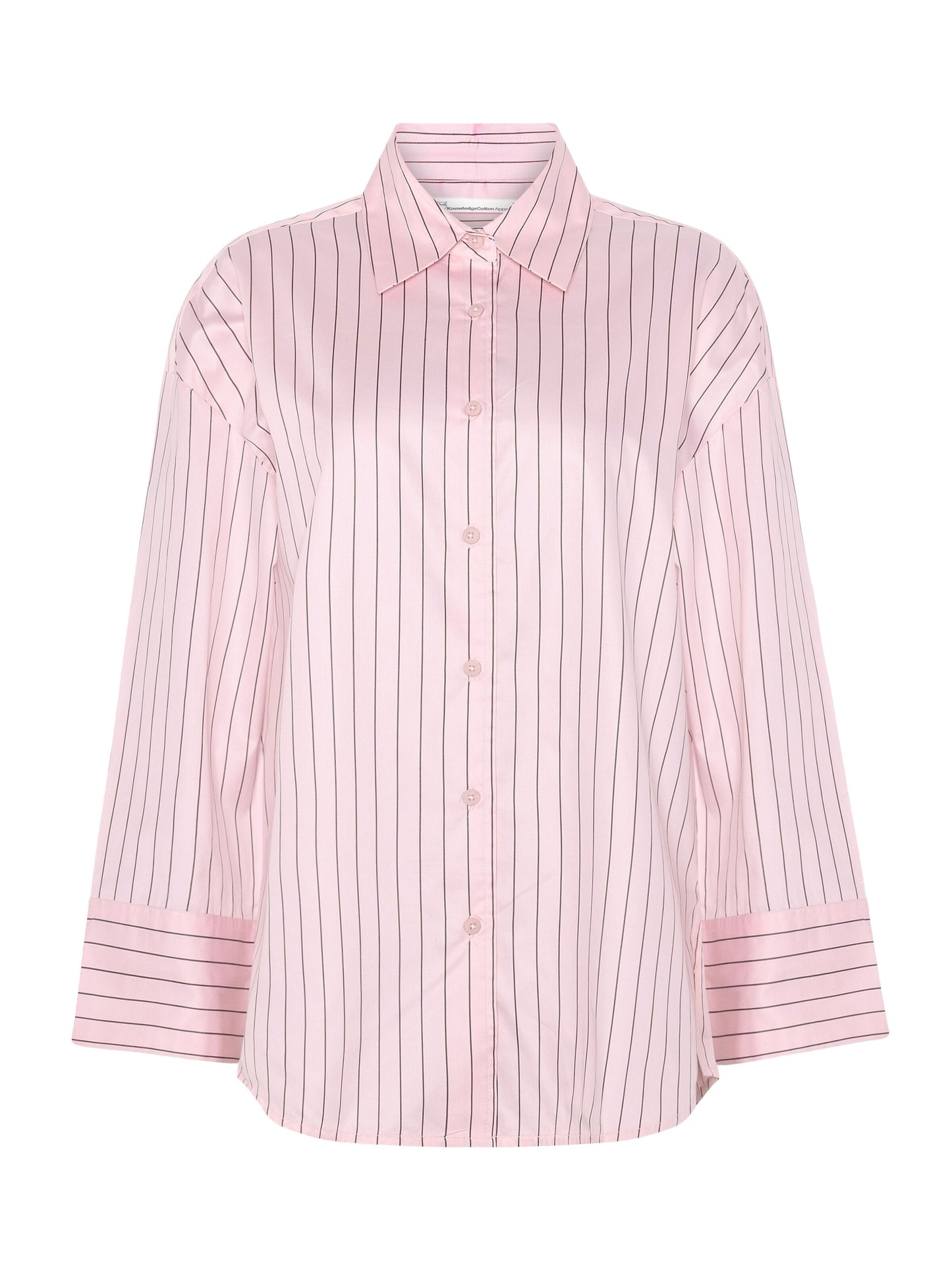 KCA - Dew relaxed stripe shirt Red Stripe - WERTE FREUNDE