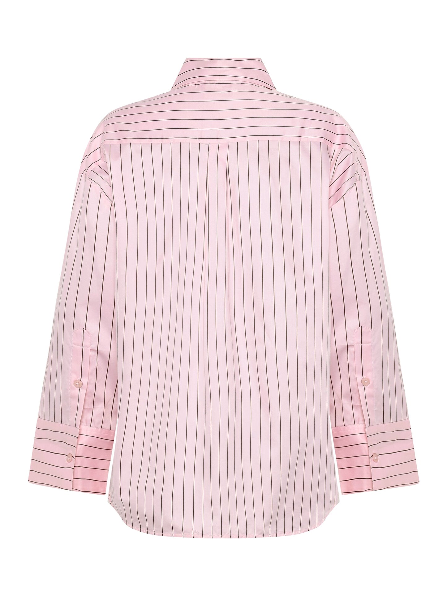 KCA - Dew relaxed stripe shirt Red Stripe - WERTE FREUNDE