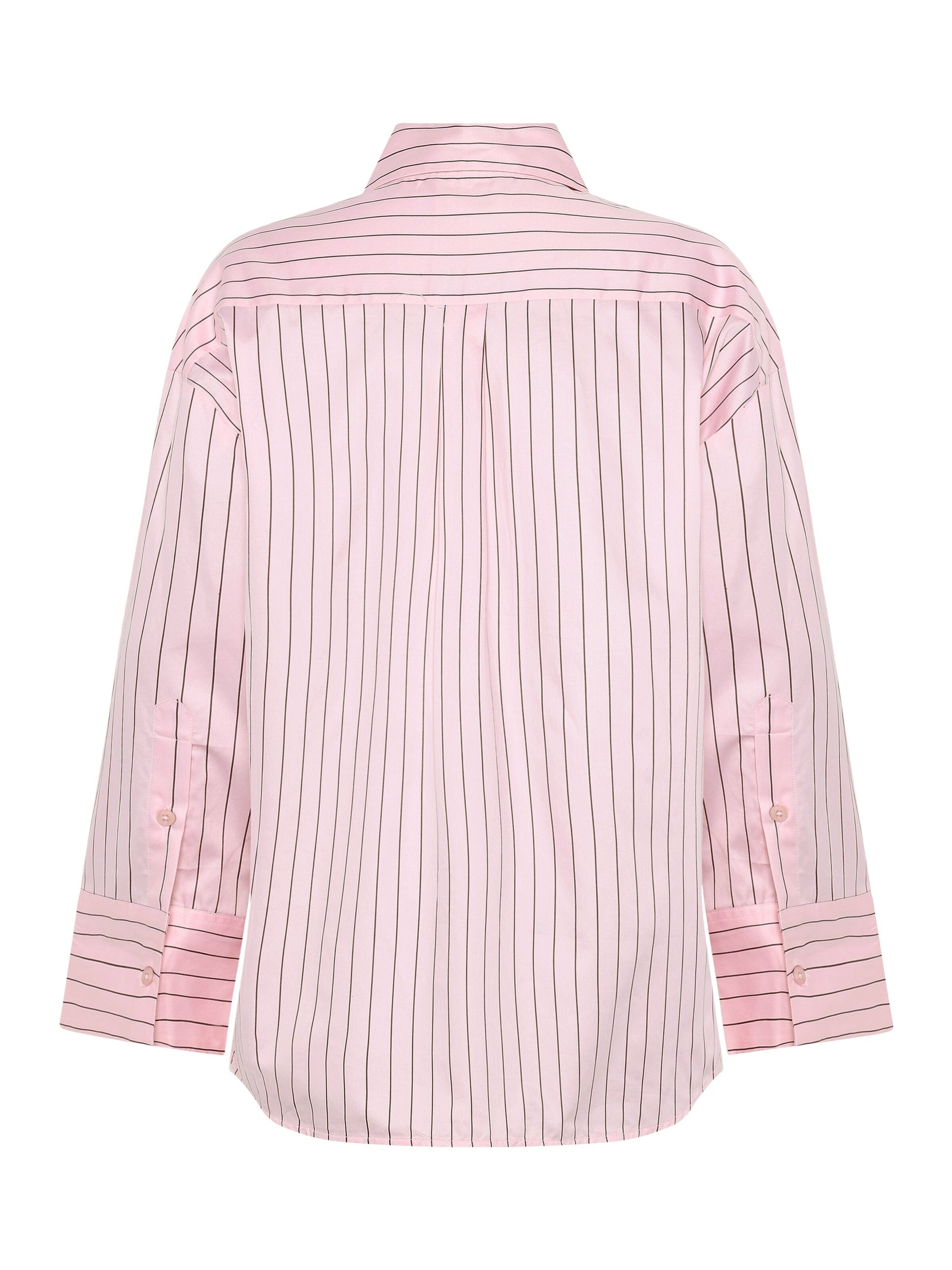 KCA - Dew relaxed stripe shirt Red Stripe - WERTE FREUNDE