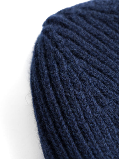 KCA - Big rib beanie Total Eclipse One Size