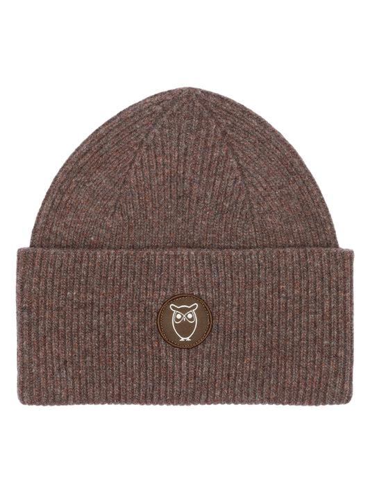 KCA - Big rib beanie - RWS Demitasse (brown)