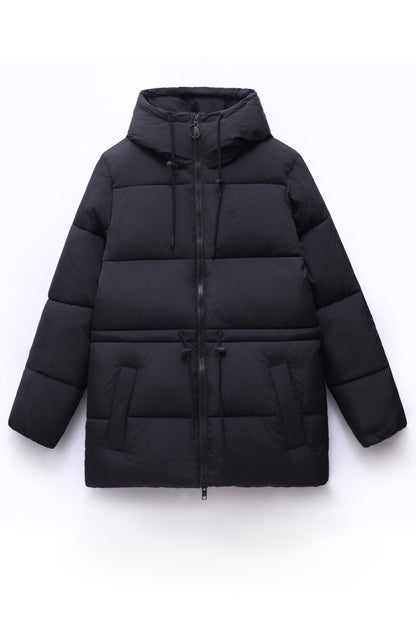 embassy - VERVIER PUFFER JACKET BLACK