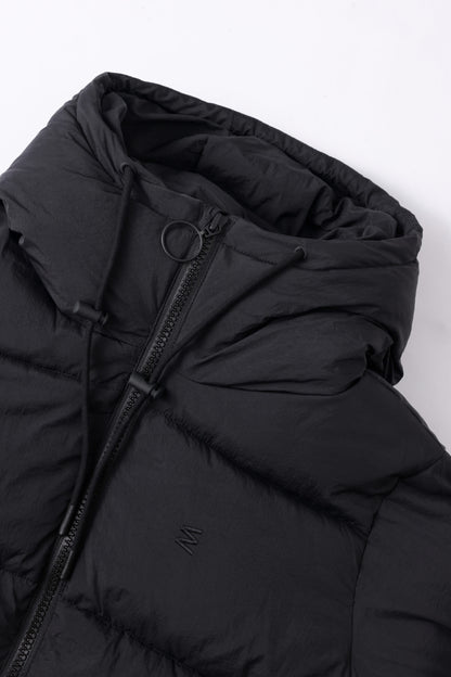 embassy - VERVIER PUFFER JACKET BLACK