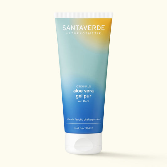 Santaverde - Aloe Vera Gel Pur mit Duft SUMMER EDITION 100ml - WERTE FREUNDE