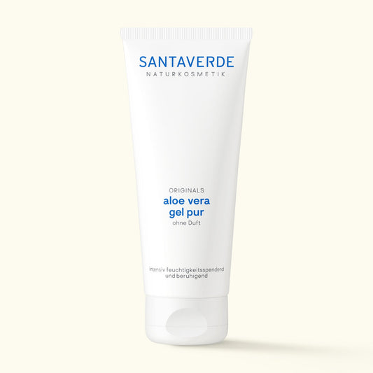 Santaverde - Aloe Vera Gel Pur ohne Duft 100ml - WERTE FREUNDE