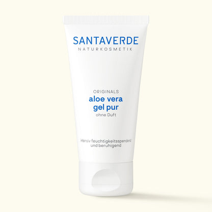 Santaverde - Aloe Vera Gel Pur ohne Duft Reisegröße 50ml - WERTE FREUNDE