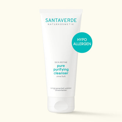 Santaverde - Pure Clarifying Cleanser ohne Duft 100ml - WERTE FREUNDE