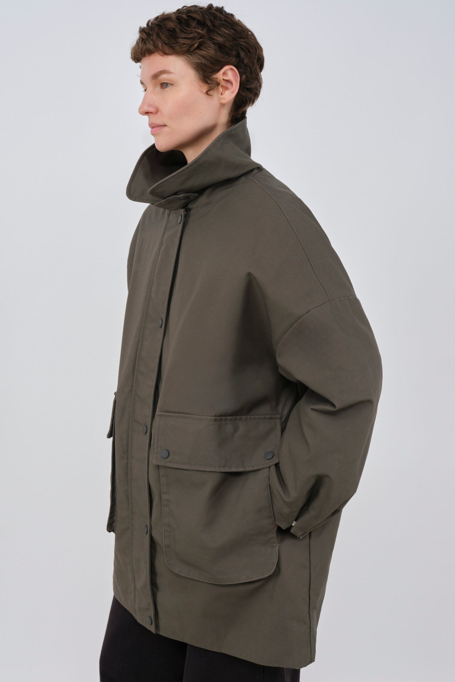 embassy - MAINE PARKA OLIVE