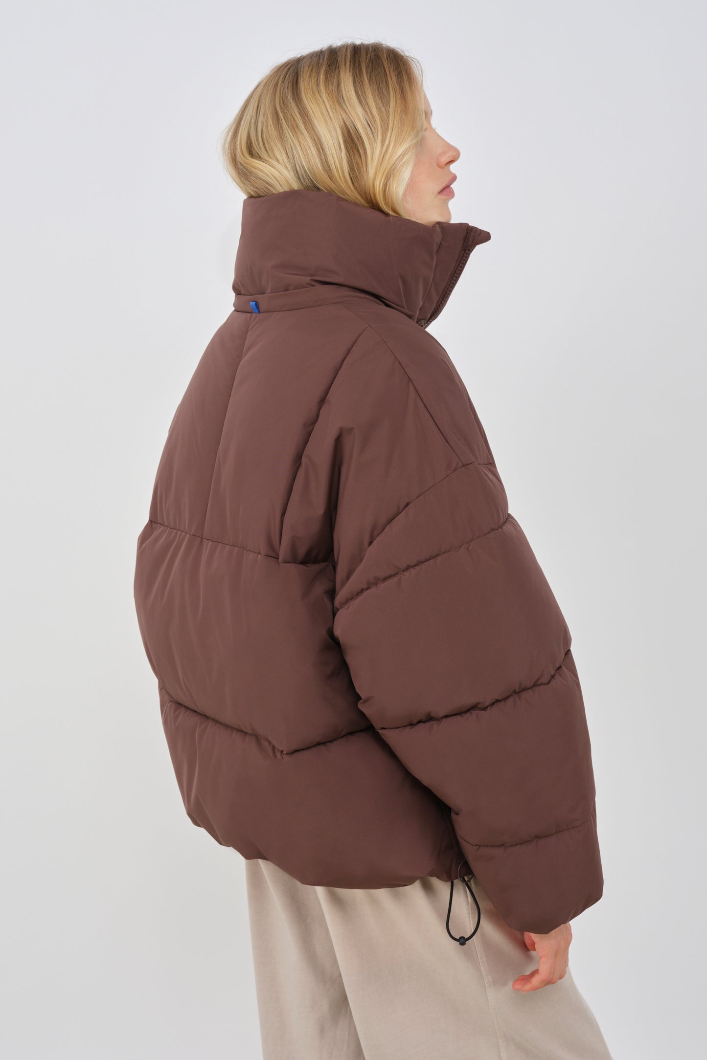 embassy - ZONZA PUFFER JACKET FRENCH ROAST - WERTE FREUNDE