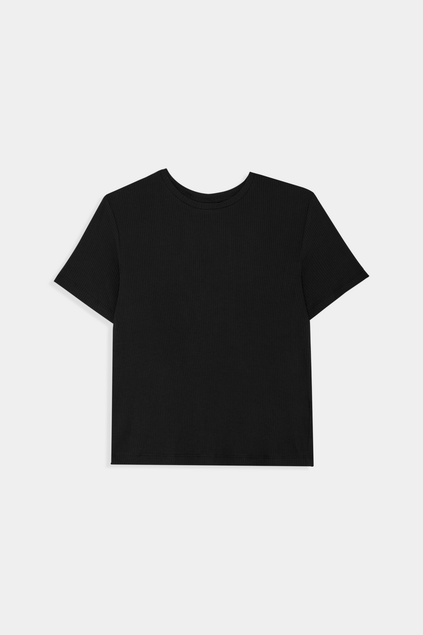 amt. - Lula T-shirt Black - WERTE FREUNDE