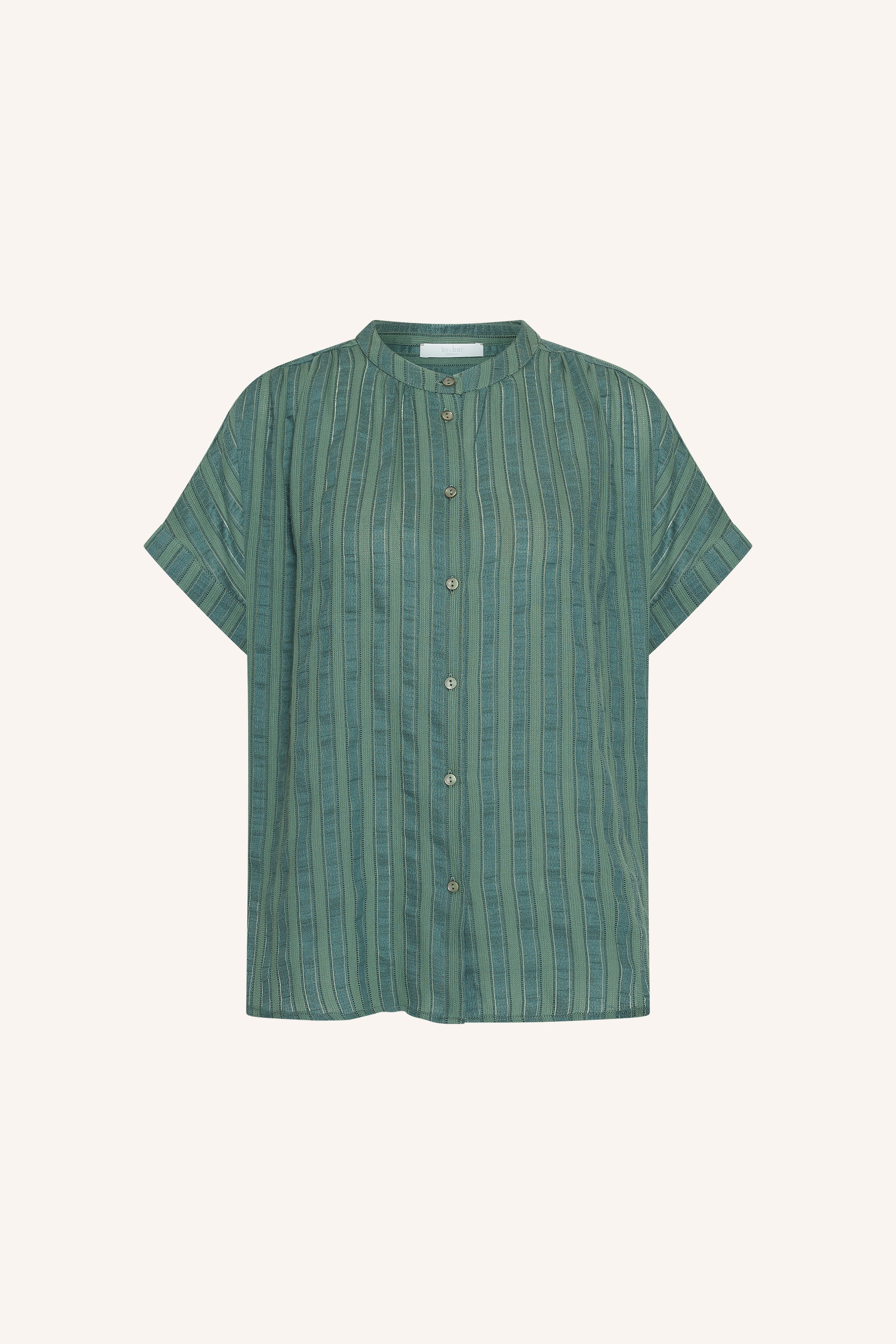 by-bar - minte dark green blouse vintage green - WERTE FREUNDE