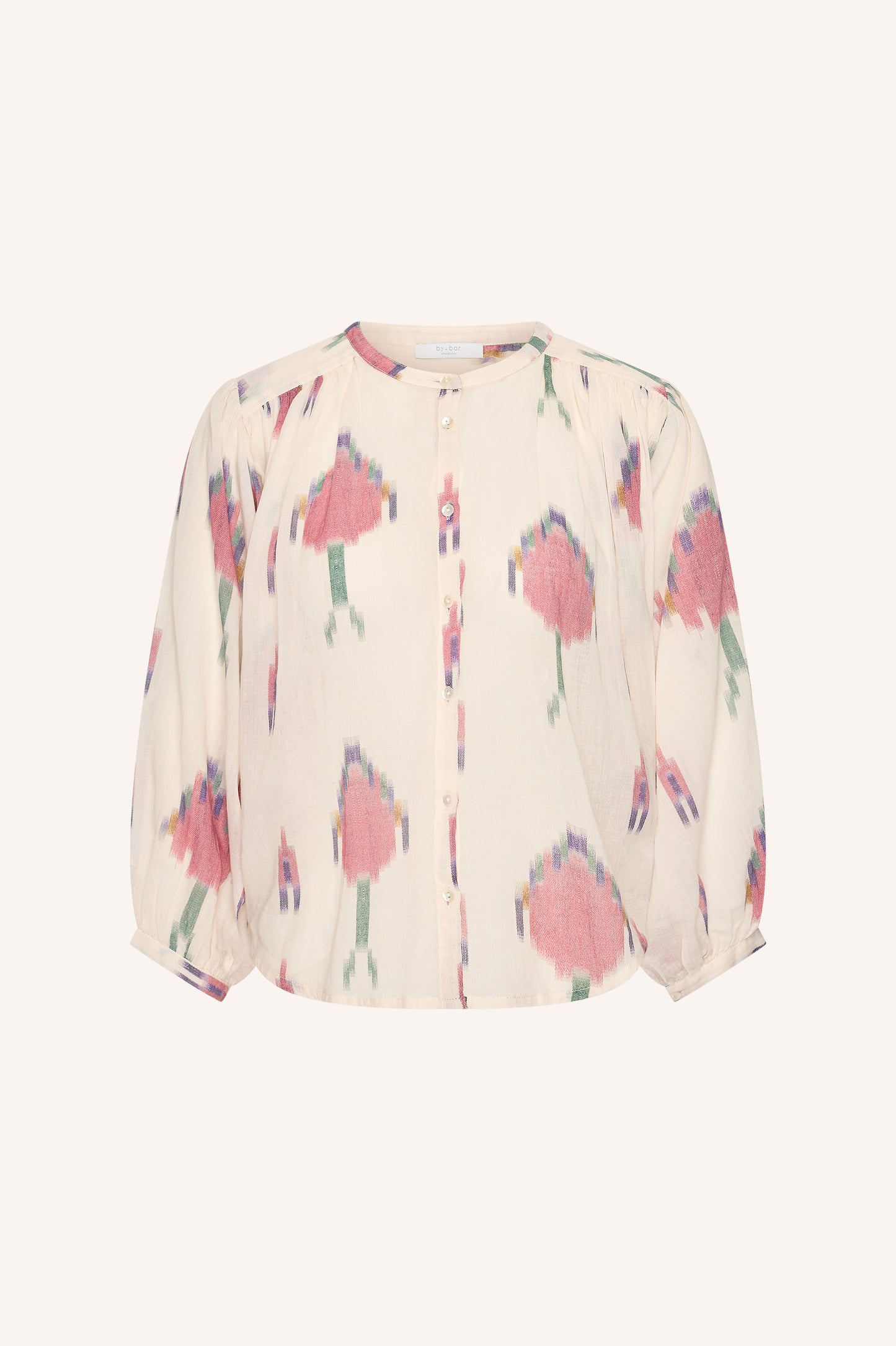 by-bar - becky ikat blouse spring ikat - WERTE FREUNDE