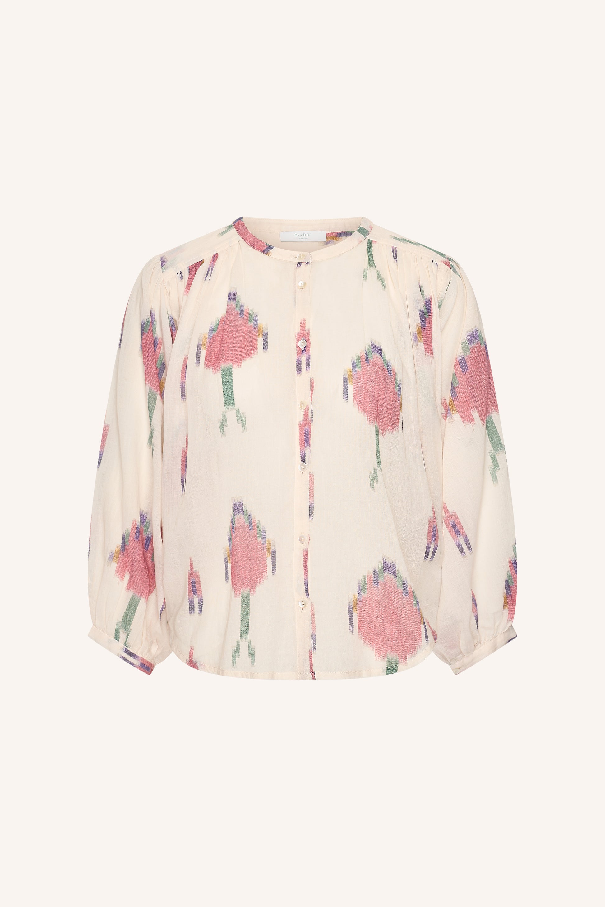 by-bar - becky ikat blouse spring ikat - WERTE FREUNDE