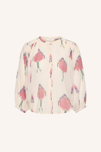 by-bar - becky ikat blouse spring ikat - WERTE FREUNDE