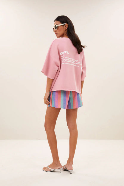 by-bar - willow dictionary top dusty pink - WERTE FREUNDE