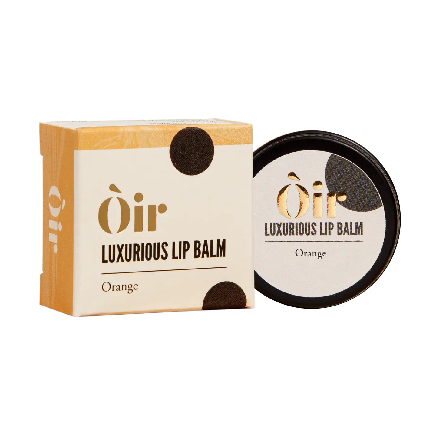 Oir Soap - Luxuriöser Lippenbalsam Orange 10g - WERTE FREUNDE