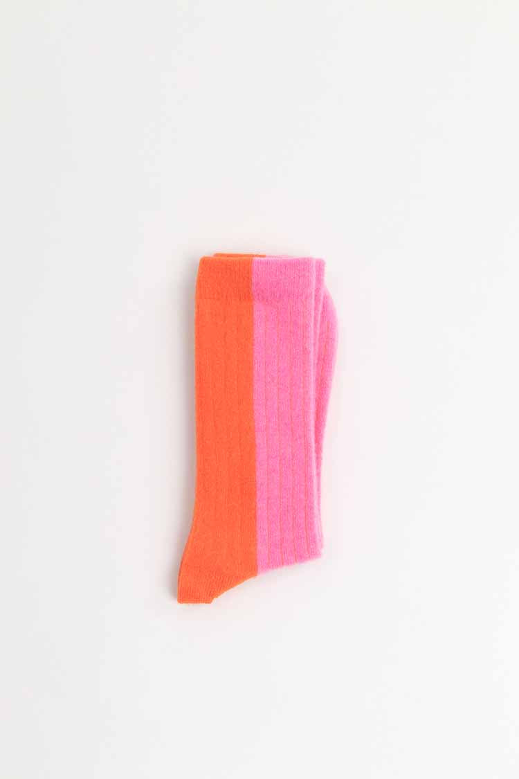 Suite 13 - BICOLOR SOCKS WOOL PINK