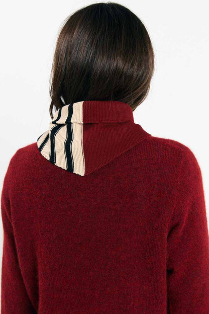 Suite 13 - ALMA SCARF STRIPES BRICK