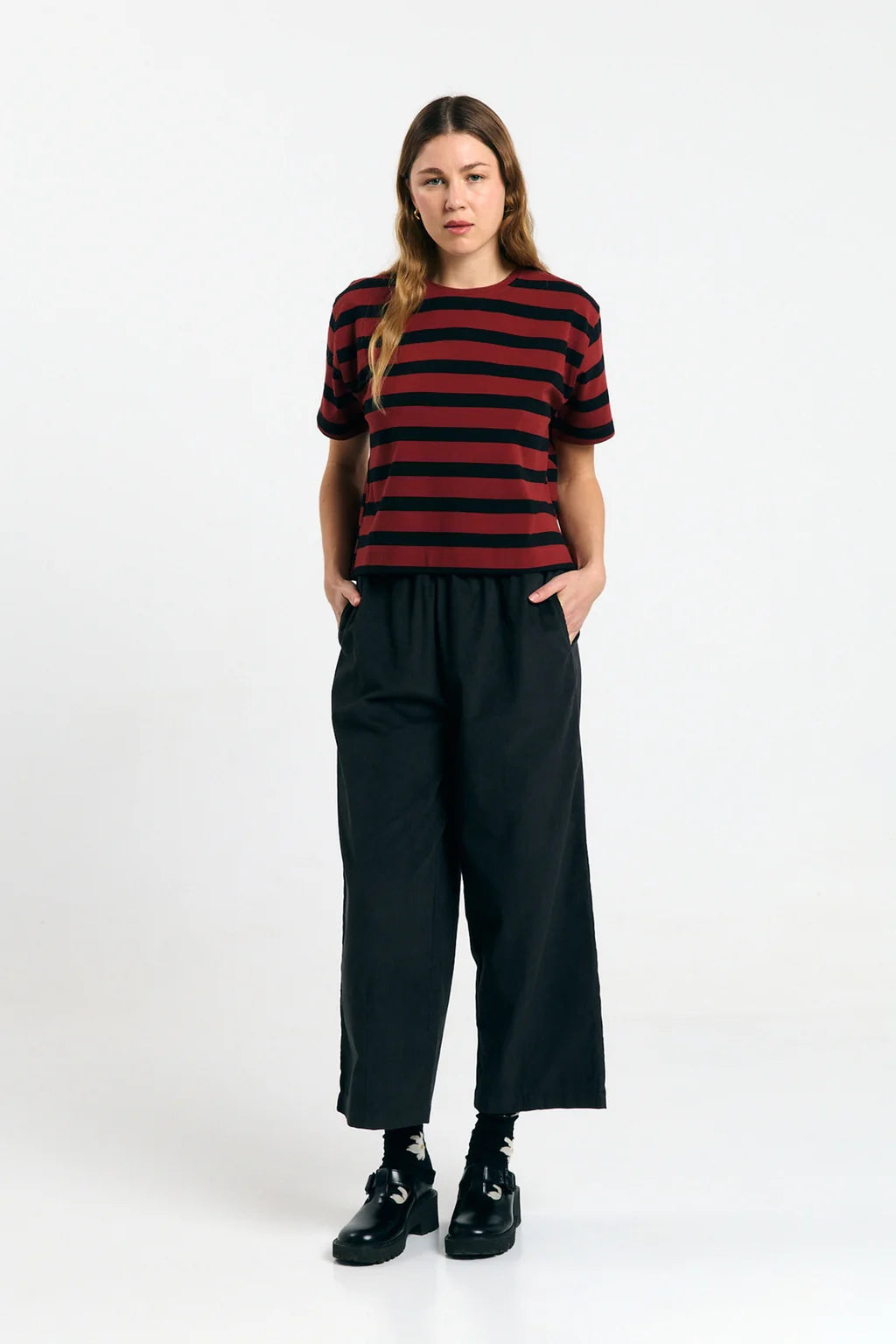 Suite 13 - ISQUIA TOP STRIPES BRICK