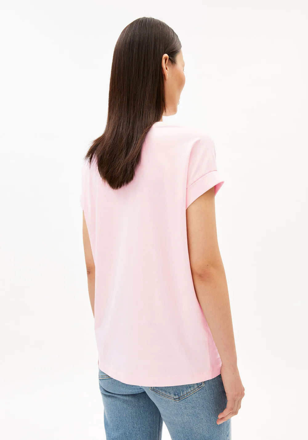 Armedangels - IDAARA T-SHIRT pink mist - WERTE FREUNDE