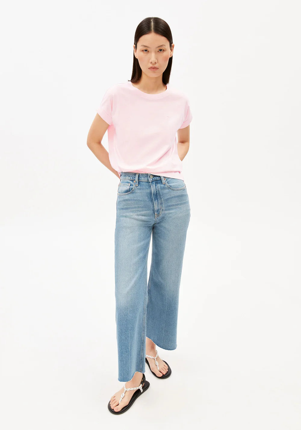 Armedangels - IDAARA T-SHIRT pink mist - WERTE FREUNDE