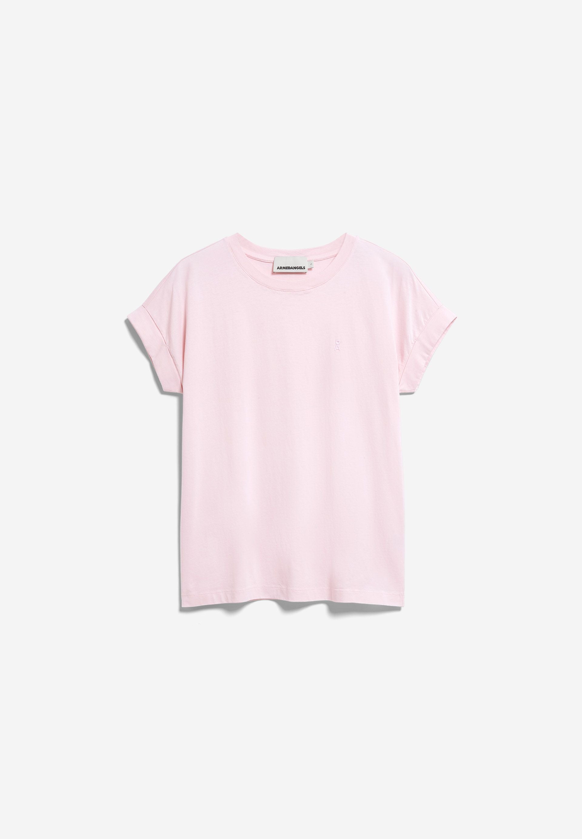 Armedangels - IDAARA T-SHIRT pink mist - WERTE FREUNDE