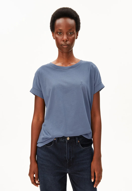 Armedangels - IDAARA T-SHIRT dusty moon
