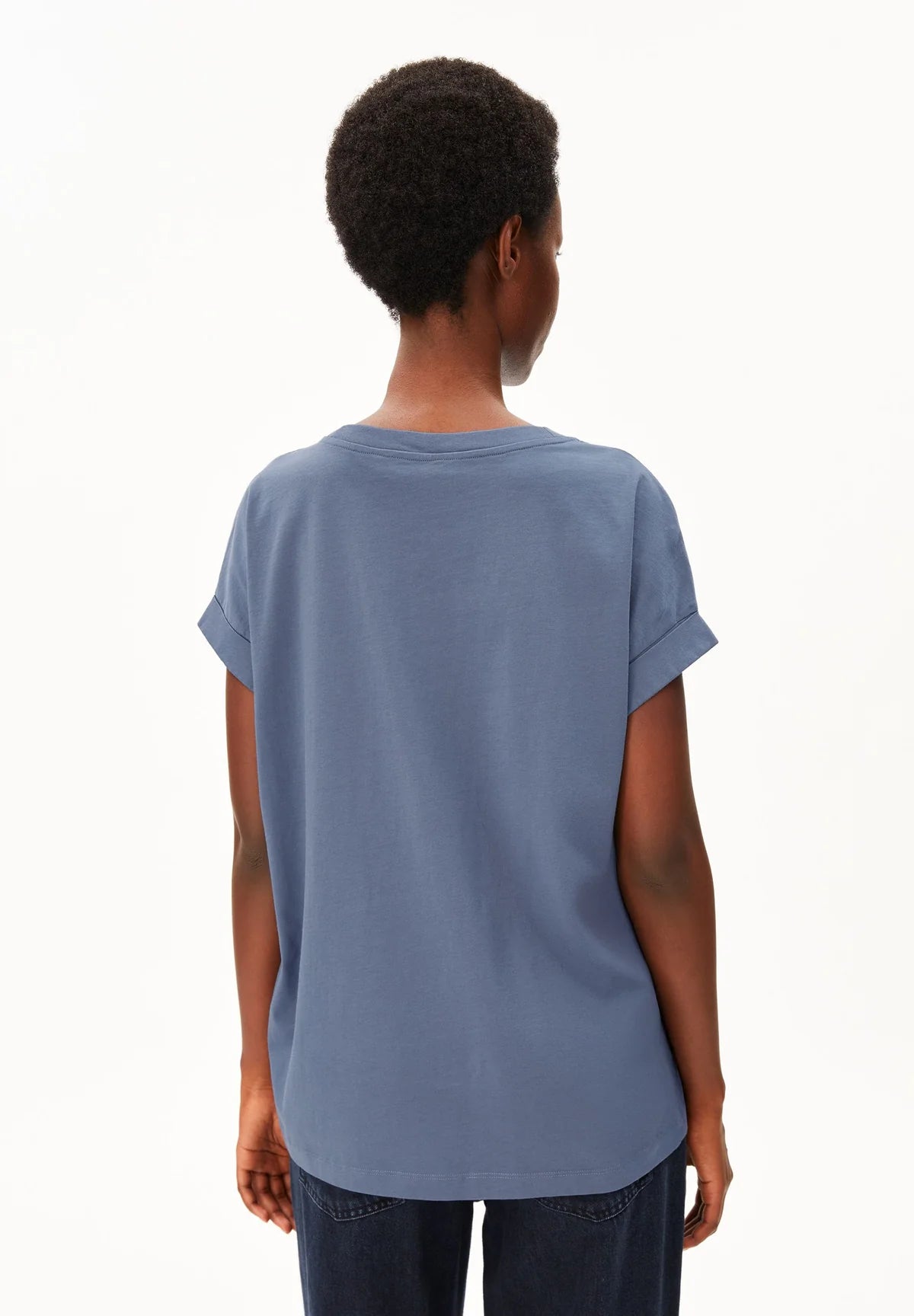 Armedangels - IDAARA T-SHIRT dusty moon