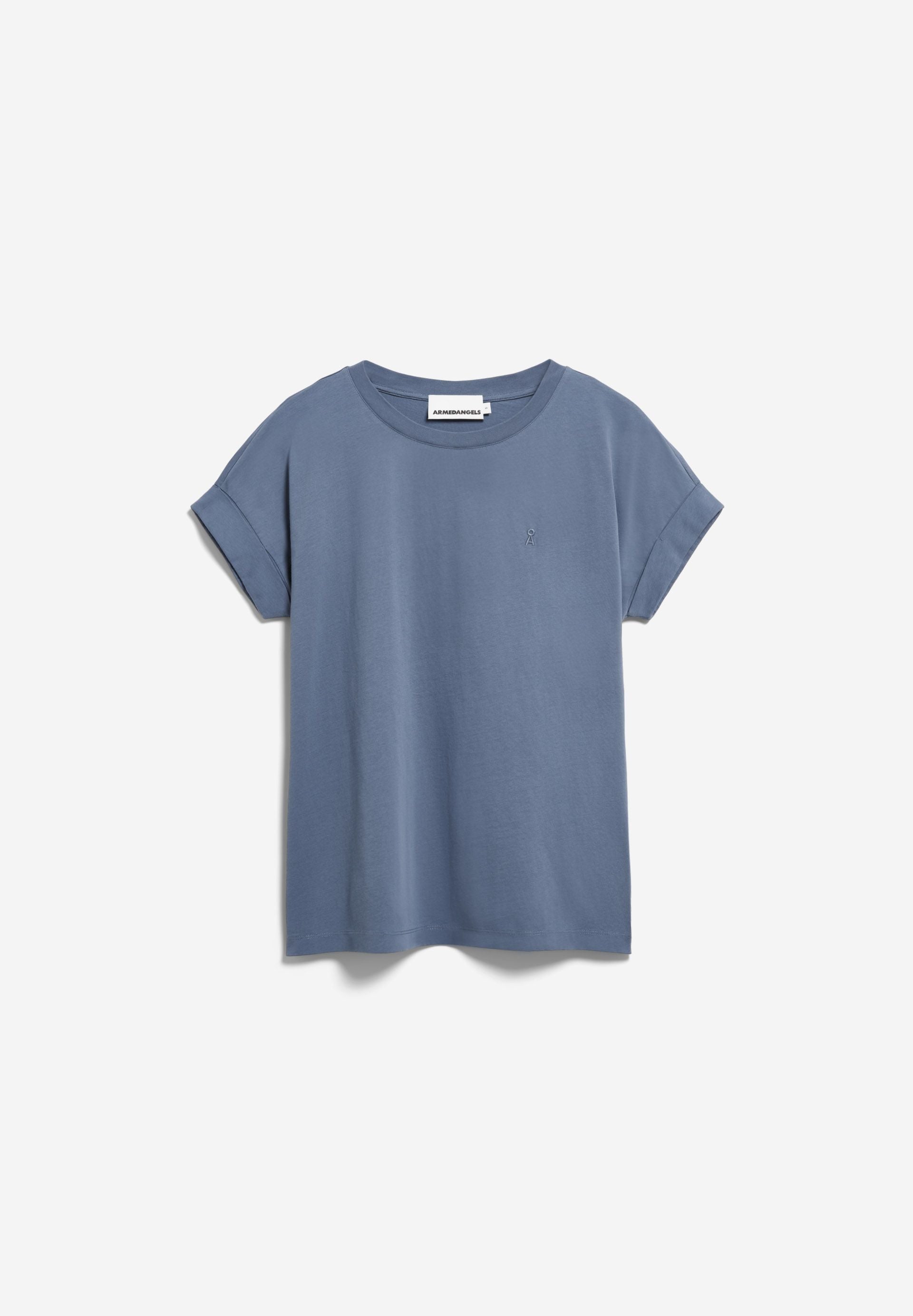 Armedangels - IDAARA T-SHIRT dusty moon - WERTE FREUNDE