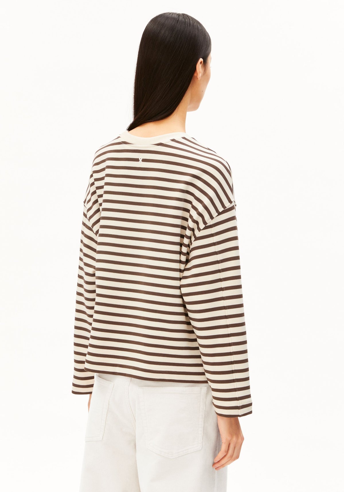 Armedangels - FRANKAA MAARLEN STRIPE SWEAT Sweatshirts undyed-claystone
