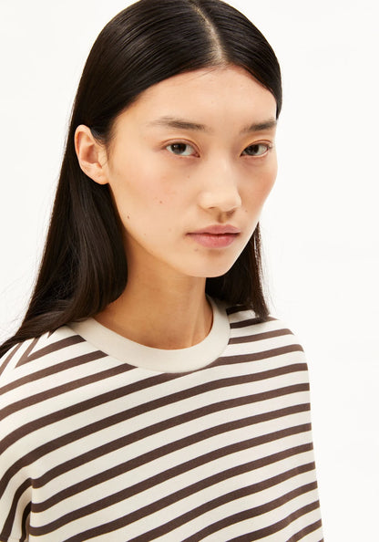 Armedangels - FRANKAA MAARLEN STRIPE SWEAT Sweatshirts undyed-claystone