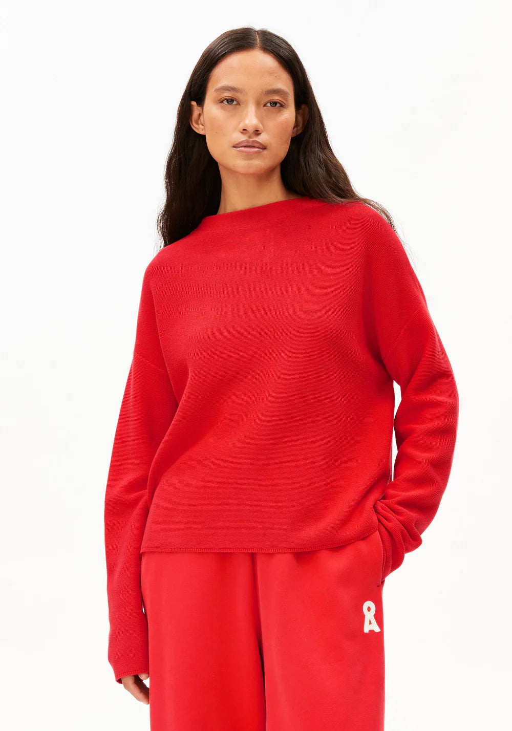 Armedangels - MERINAA STRICKPULLOVER mars red - WERTE FREUNDE