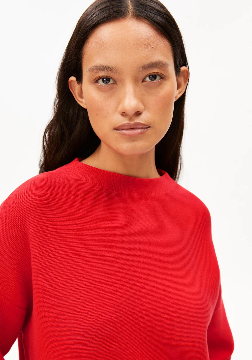 Armedangels - MERINAA STRICKPULLOVER mars red - WERTE FREUNDE