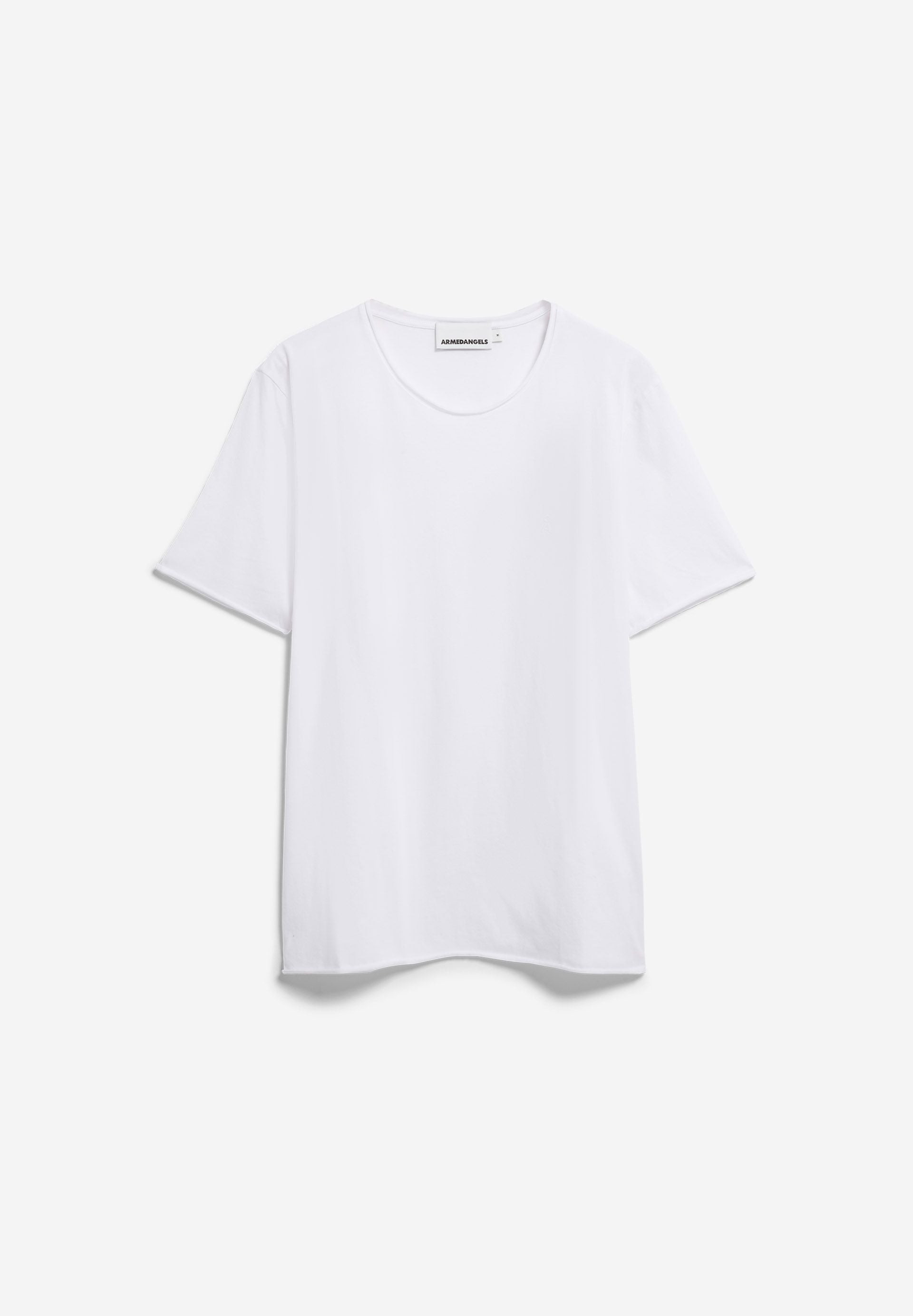 Armedangels - JAAMES BRUSHED T-SHIRT white - WERTE FREUNDE