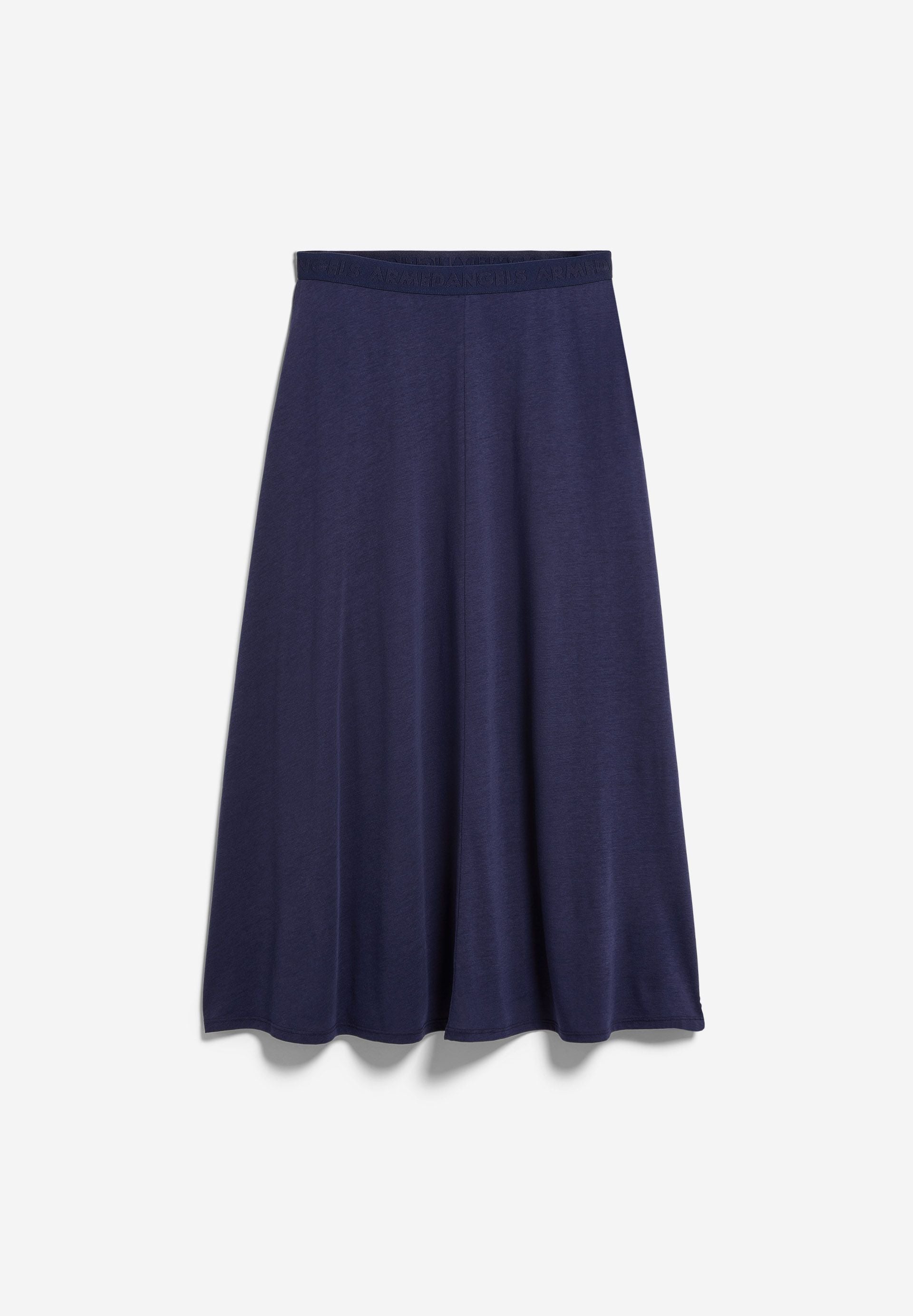 Armedangels - ILENIAA LARAA MIDI SKIRT tinted navy - WERTE FREUNDE
