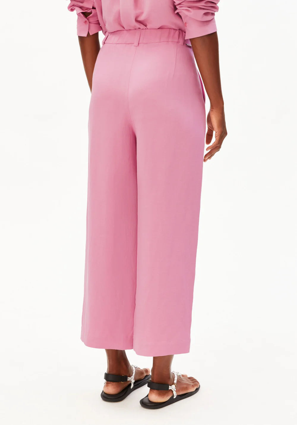 Armedangels - CAARUNUS LINO PANT washed berry - WERTE FREUNDE
