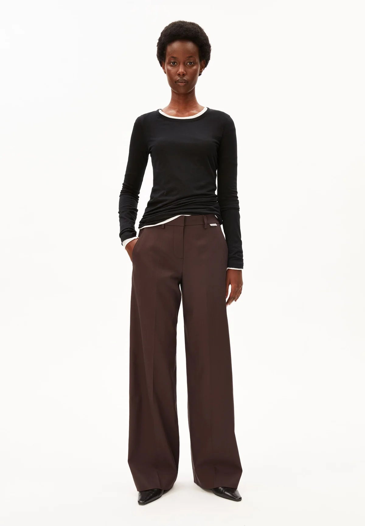 Armedangels - LEANDRAA PANT claystone