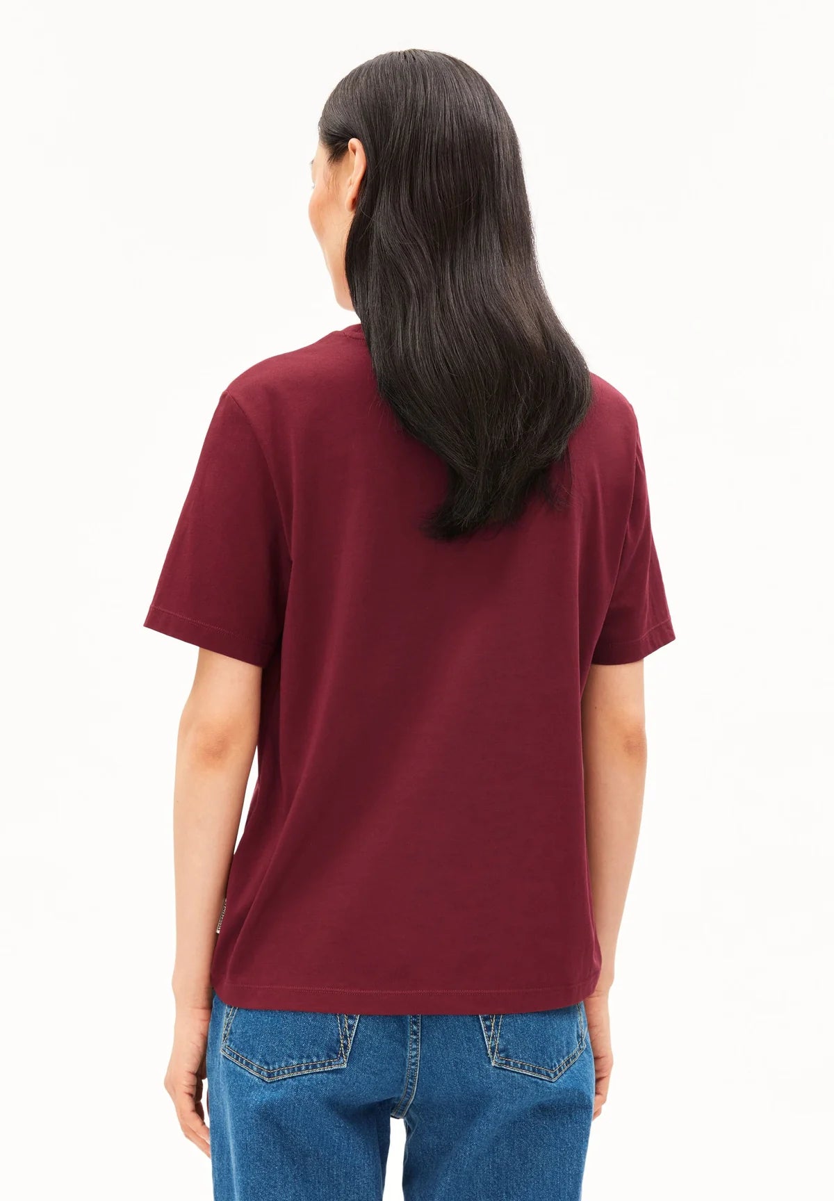 Armedangels - LUALAA T-SHIRT velvet red
