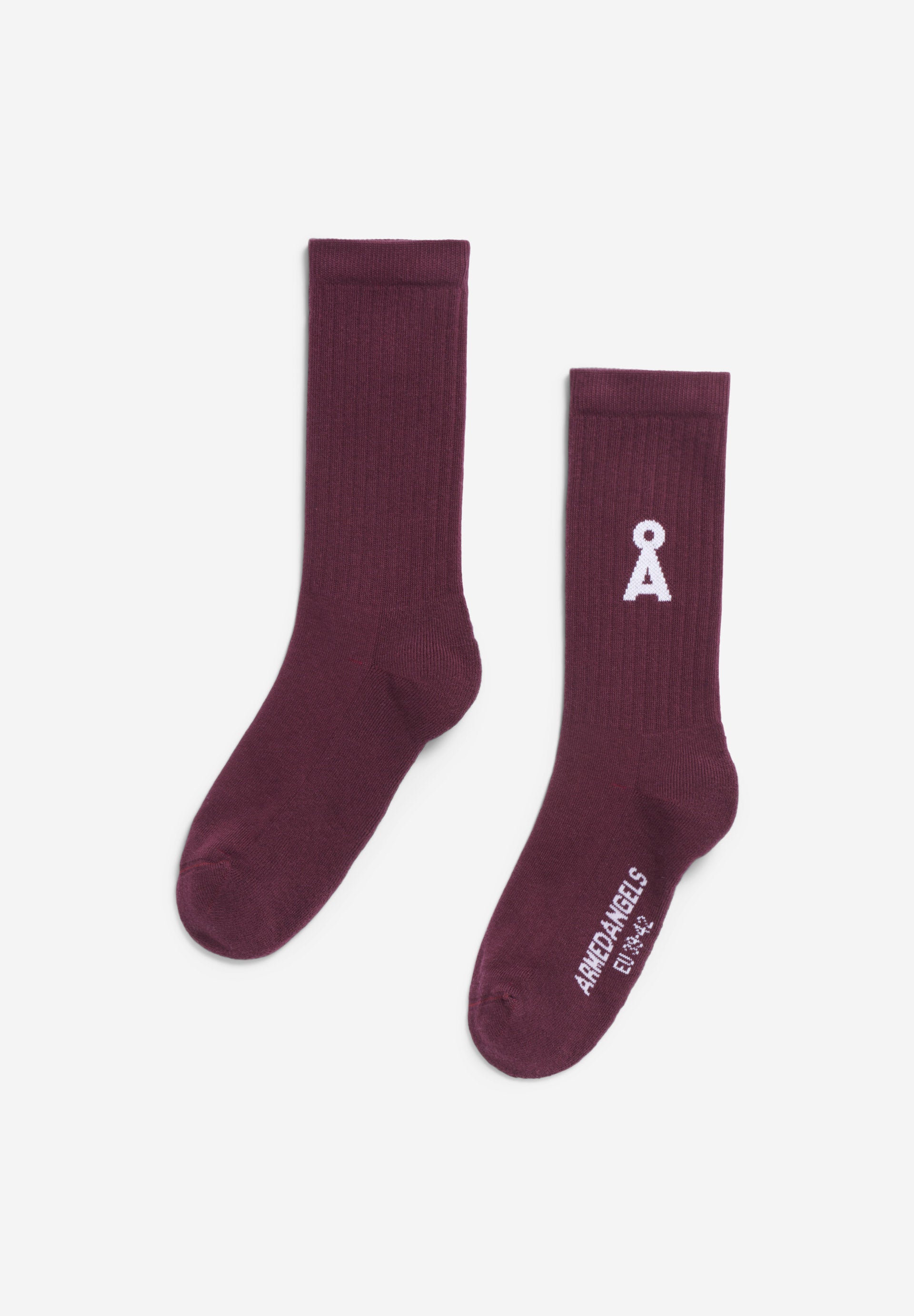 Armedangels - SAAMUS BOLD Accessoires Socken dark cranberry - WERTE FREUNDE