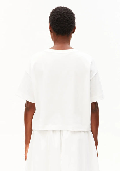 Armedangels - ALBERTARAA Shirts T-Shirt white - WERTE FREUNDE