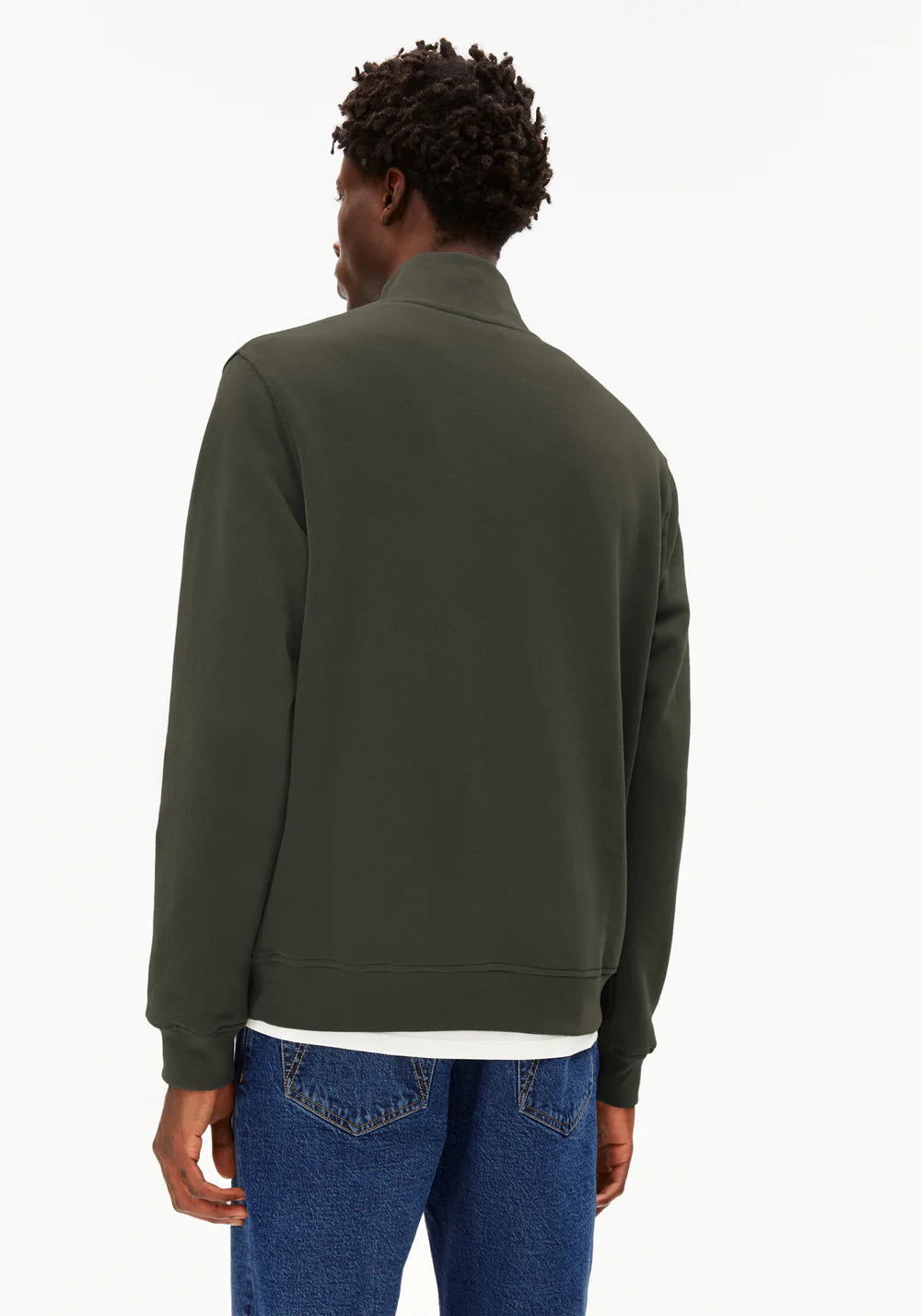 Armedangels - WAARLO FLEECE Sweatshirts forest pine - WERTE FREUNDE