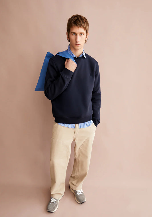 Armedangels - BAARO FLEECE Sweatshirts night sky - WERTE FREUNDE