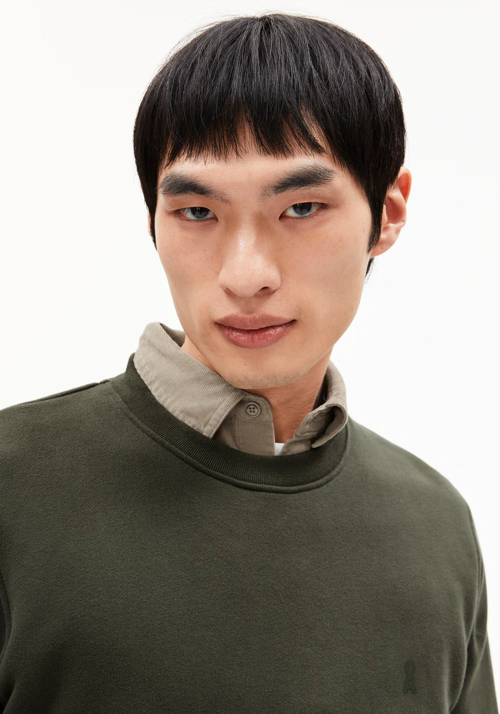 Armedangels - BAARO FLEECE Sweatshirts forest pine - WERTE FREUNDE